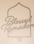 Blessed Ramadan English Calligraphy