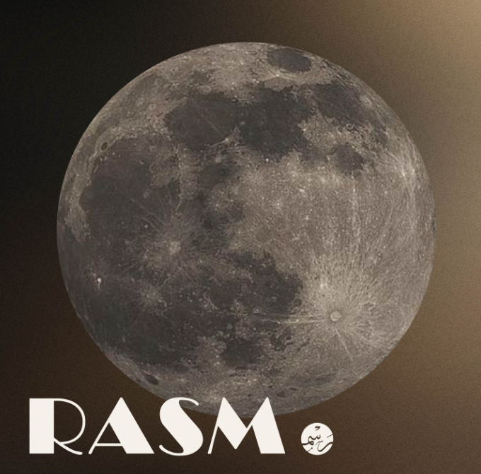 Wall art decoration of Islamic Lunar Calendar