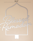 Blessed Ramadan English Calligraphy