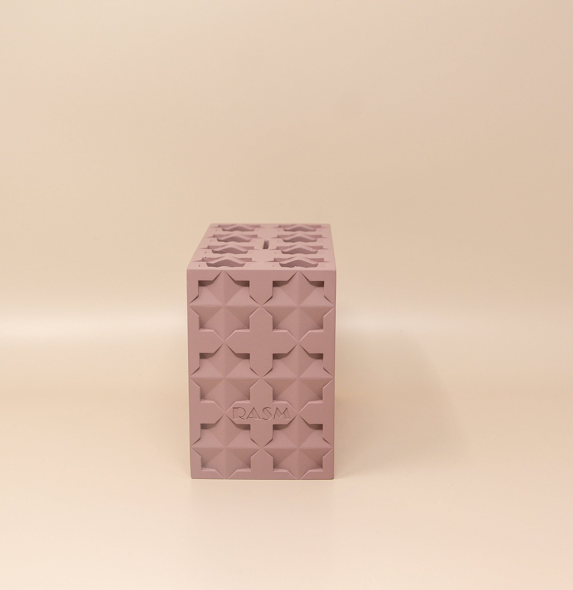 Islamic Geometric Base/Candle Holder - Rectangle