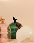 Glass Moon Dome Jar - Cotton Candy