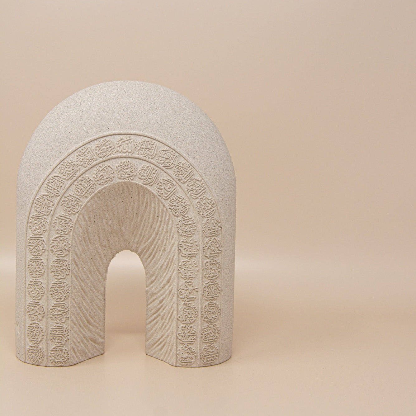 Calligraphy Arch Al-Asma-ul-Husna (Names of Allah) Base/ Sculpture