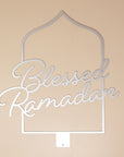 Blessed Ramadan English Calligraphy