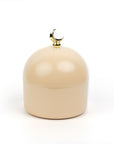 Desert Sand golden crescent Moon Dome Jar Golden for Ramadan Eid Gifts